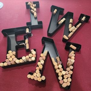 Metal Wine Cork Holder | Modern Wine Gifts, Best Housewarming Gifts, Bar Decor